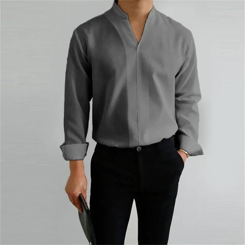 Camicia in Lino Uomo™ | Eleganza Casual e Comfort Garantito
