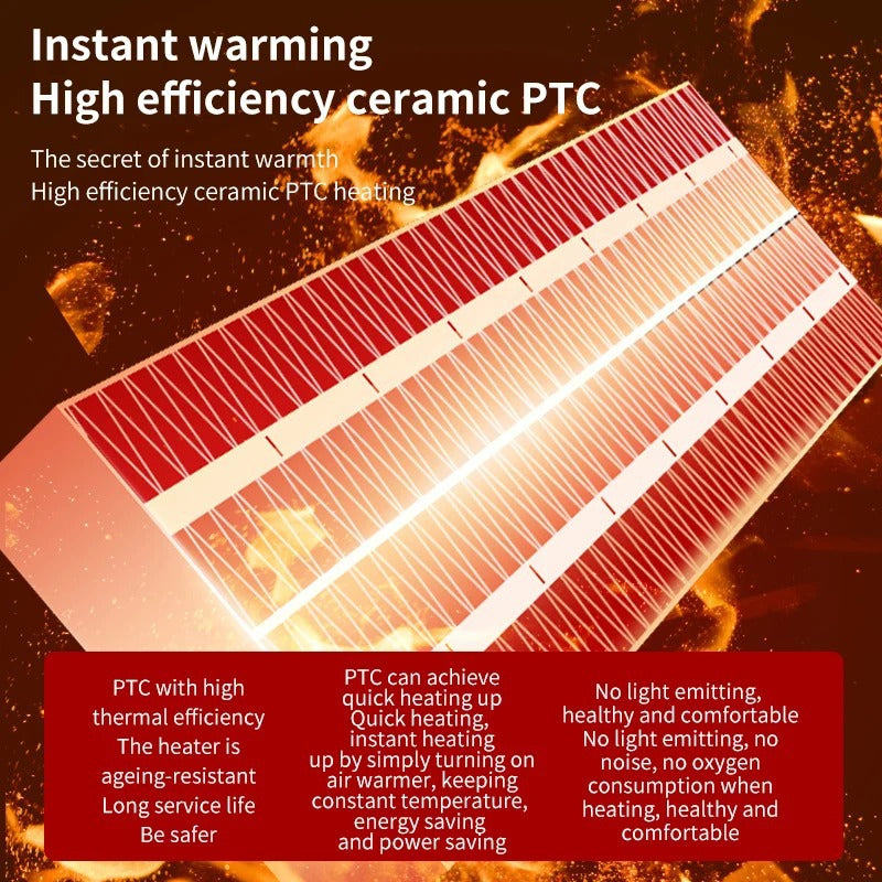 Electric heater in ceramic laptop water heater