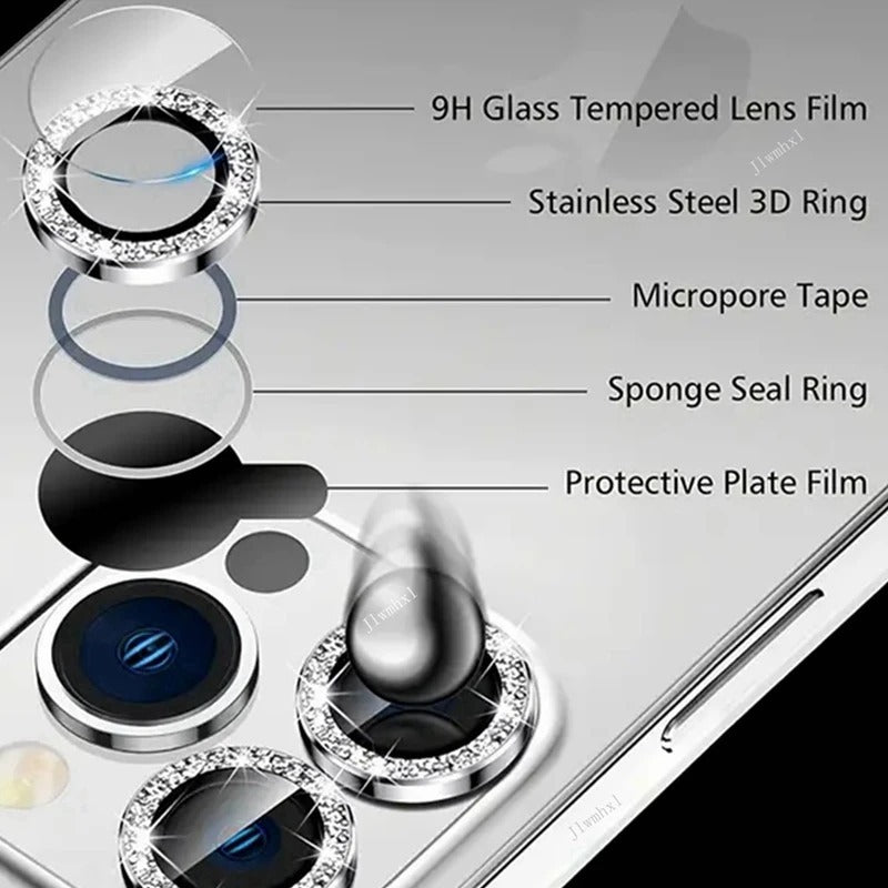 Objective camera protection for iPhone from 13 to 16 pro max