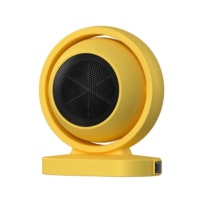 Mini stove with portable hot ptc fan