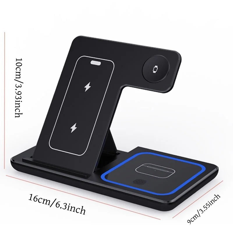 Wireless 3 in 1 from 30W for iPhone and smartwatch