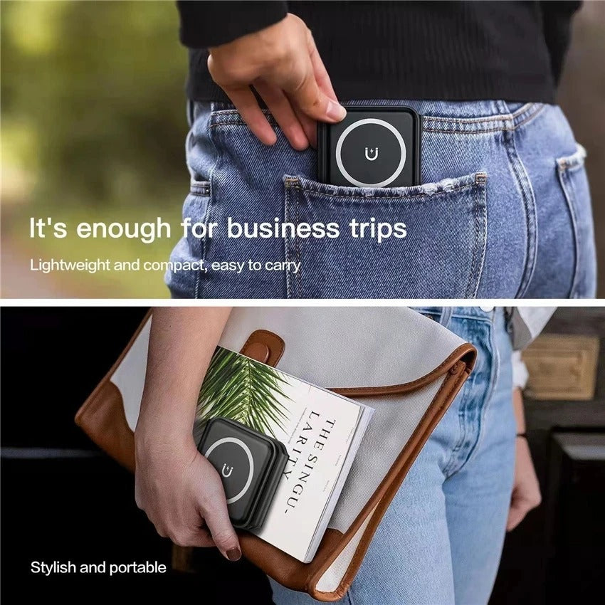 Caricabatterie Wireless Magnetico 3 in 1 per iPhone, AirPods e Apple Watch