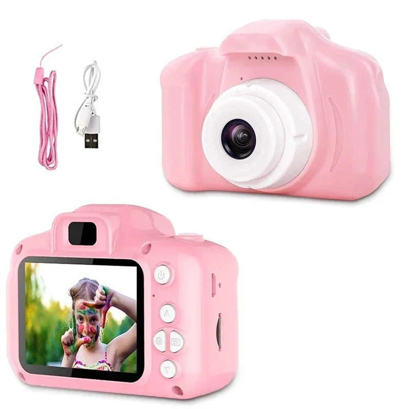 Waterproof camera for children 1080p HD with color display