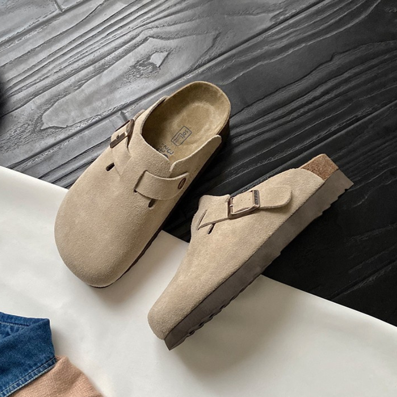 Sandalo Boston in Pelle™ | Design Unisex di Alta Gamma e Comfort Naturale