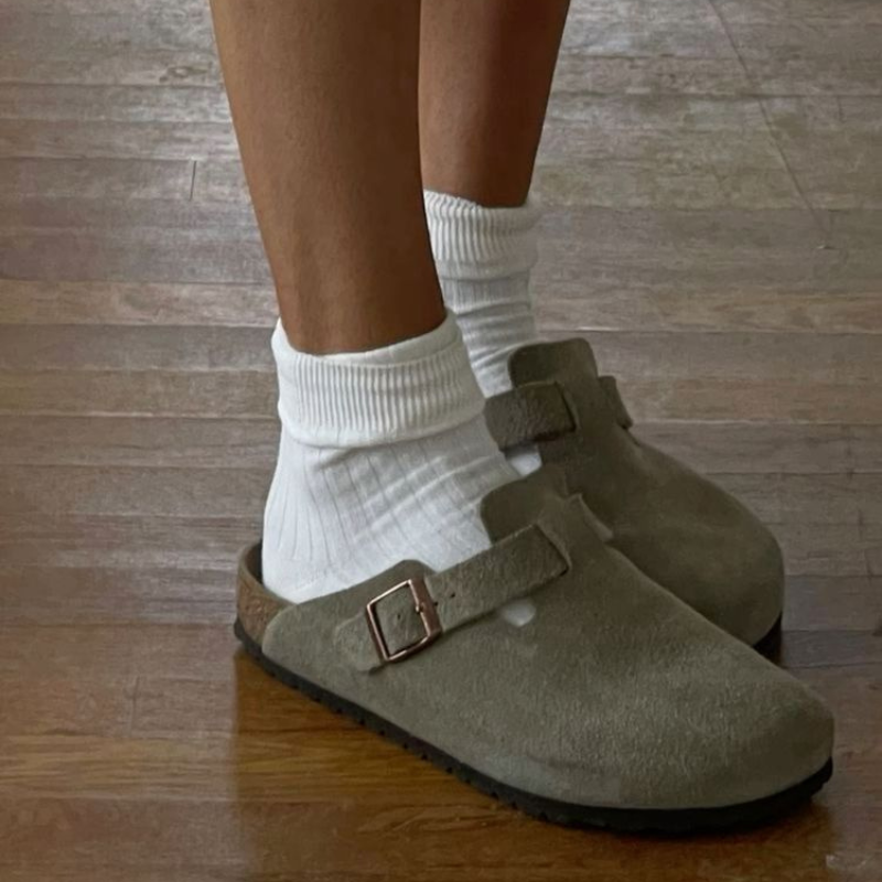 Sandalo Boston in Pelle™ | Design Unisex di Alta Gamma e Comfort Naturale