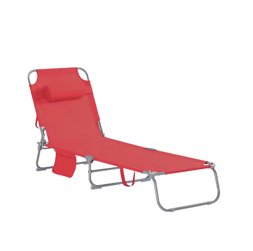 Lettino Mare Pieghevole™ | Comfort Regolabile e Borsa Integrata