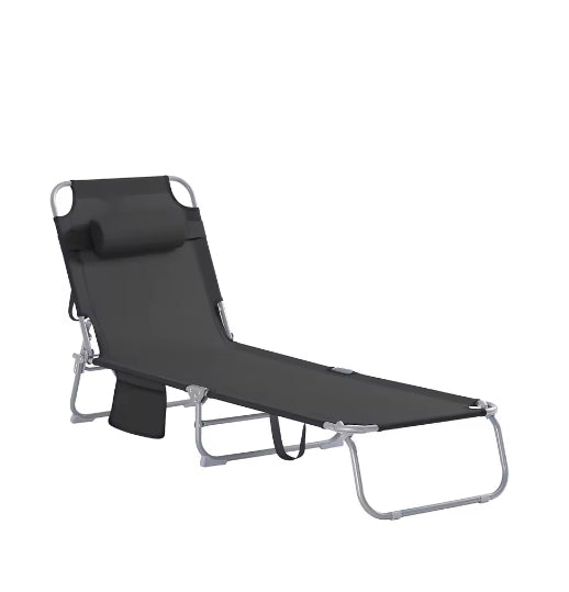 Lettino Mare Pieghevole™ | Comfort Regolabile e Borsa Integrata