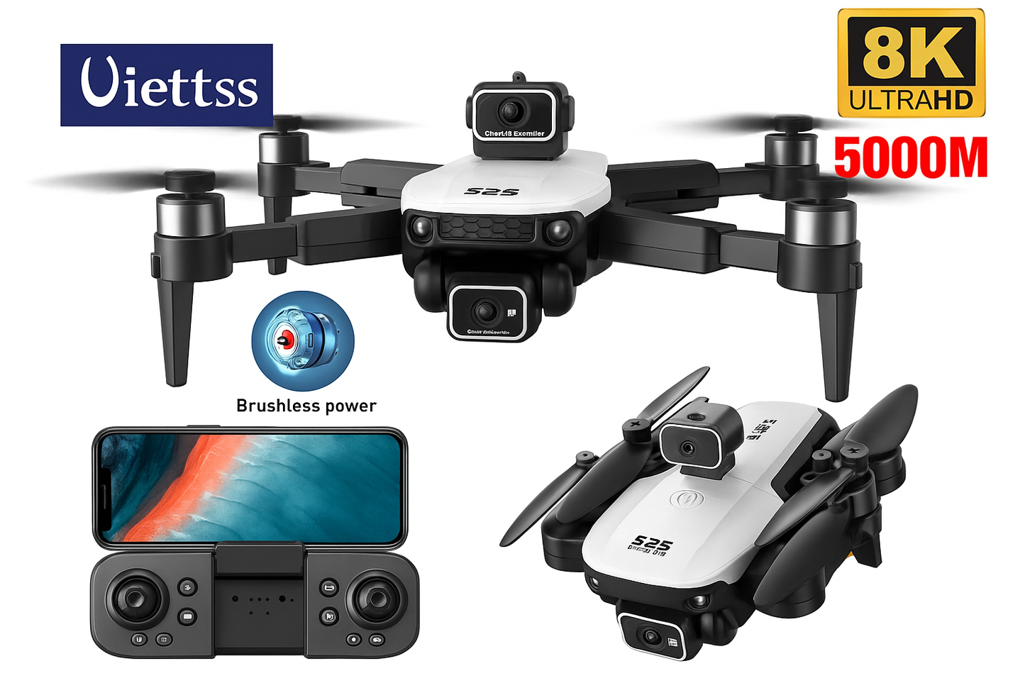 <tc>8K Drone™ | Dual Camera, Obstacle Avoidance</tc>