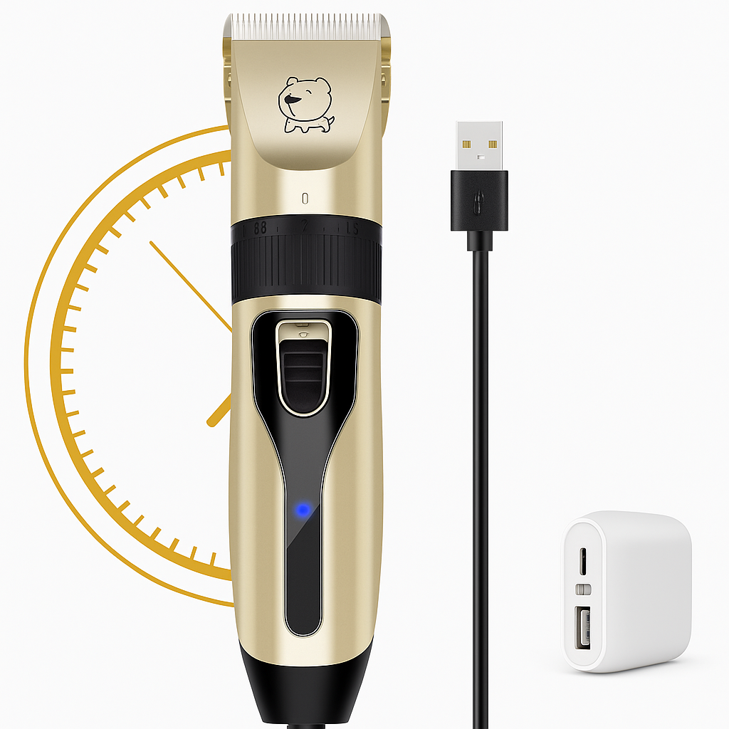 <tc>TosatricePet™ | Silent Electric Pet Clipper for Dogs and Cats</tc>