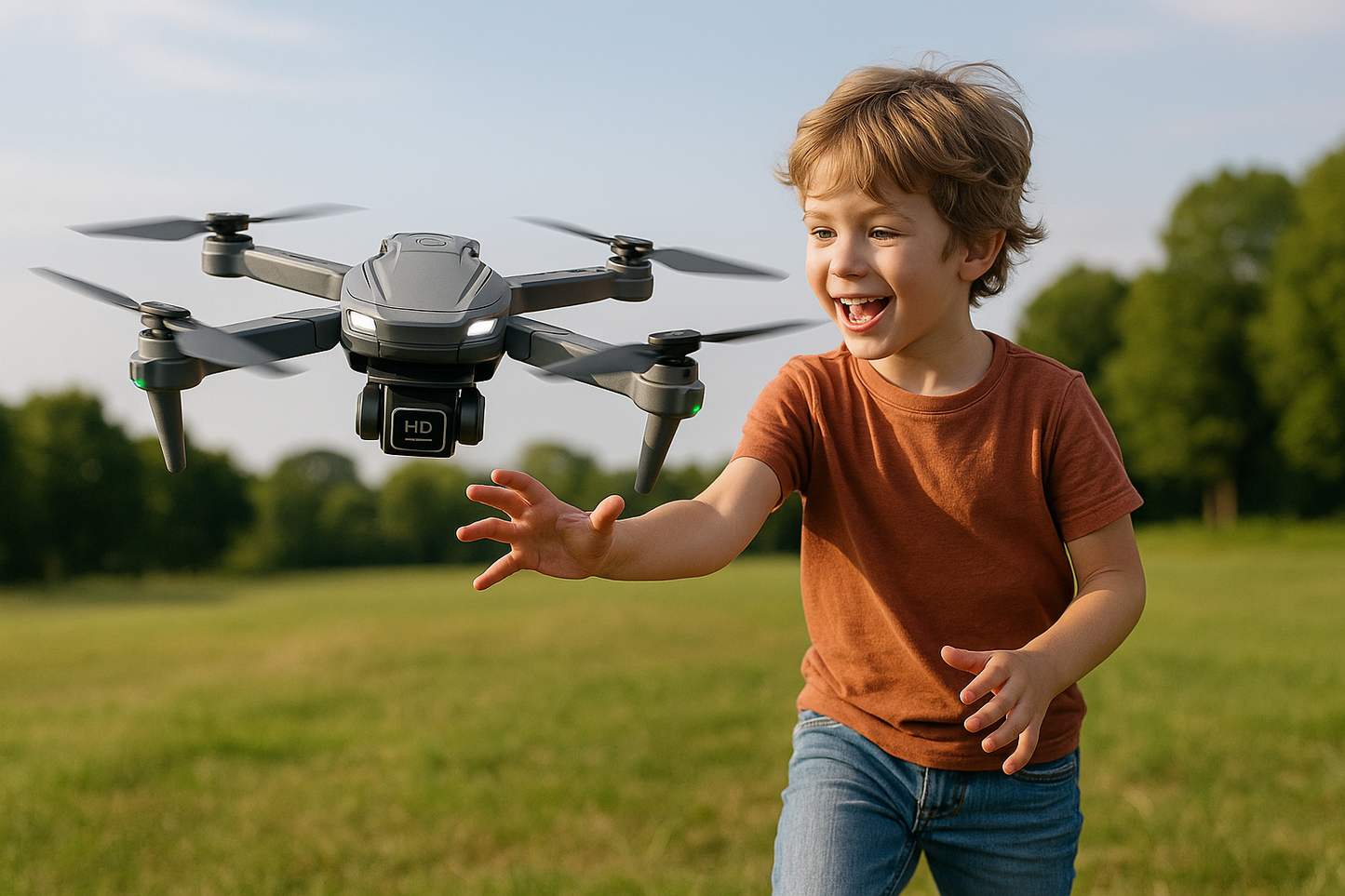 Drone with dual camera 8k
