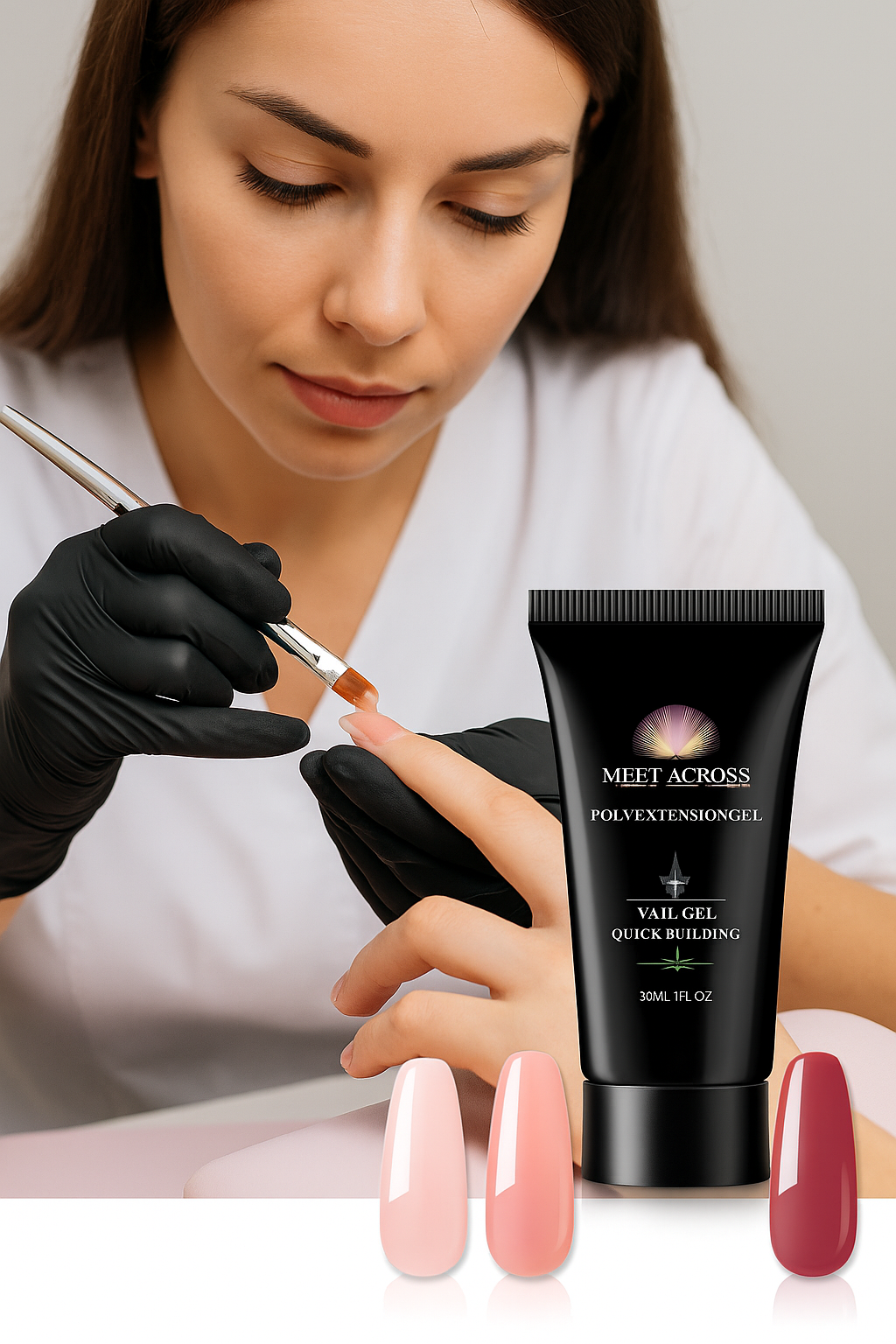 Kit Gel Unghie Professionale™ | Unghie luminose e perfette a casa tua