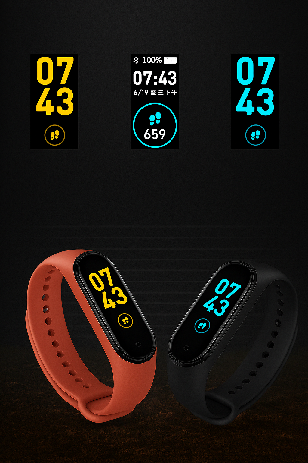 Smartwatch M4 Sport Blood Pressure Cardio