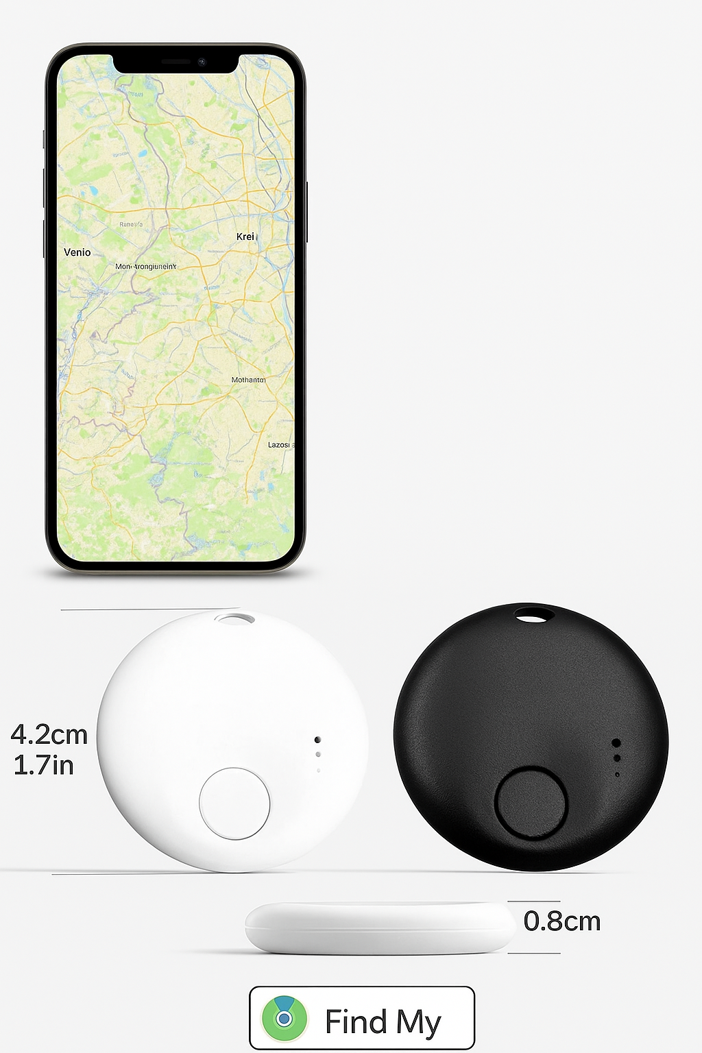 <tc>GPS Tracker for Pets and Belongings™ | Total Safety with Free Keychain</tc>