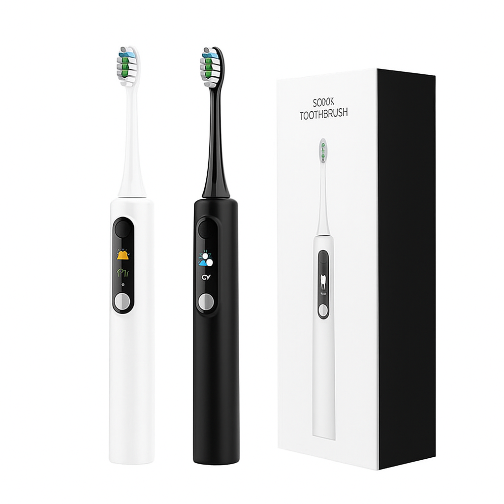 Spazzolino Elettrico Ultrasuoni con Sospensione Magnetica Ricaricabile e Impermeabile
