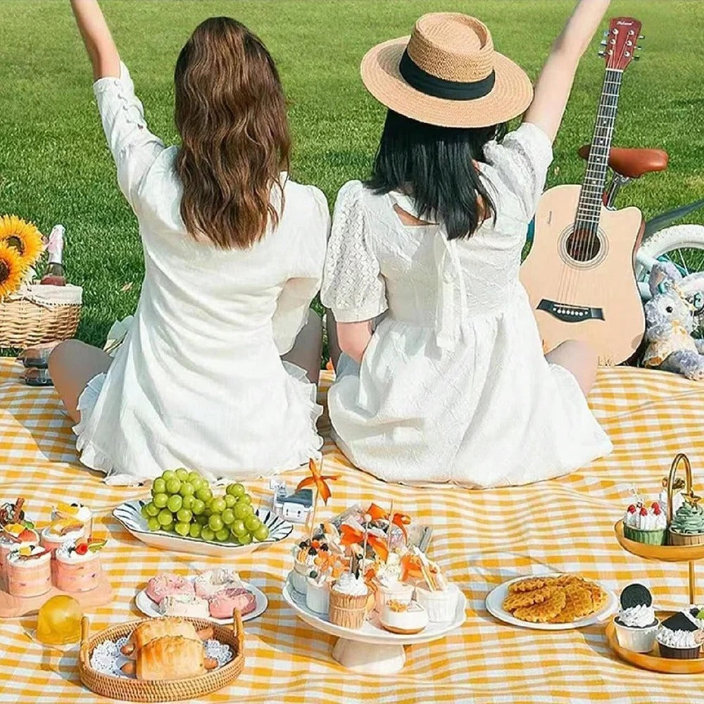 Telo Multiuso da Esterno™ | Coperta Impermeabile per Picnic, Spiaggia e Relax
