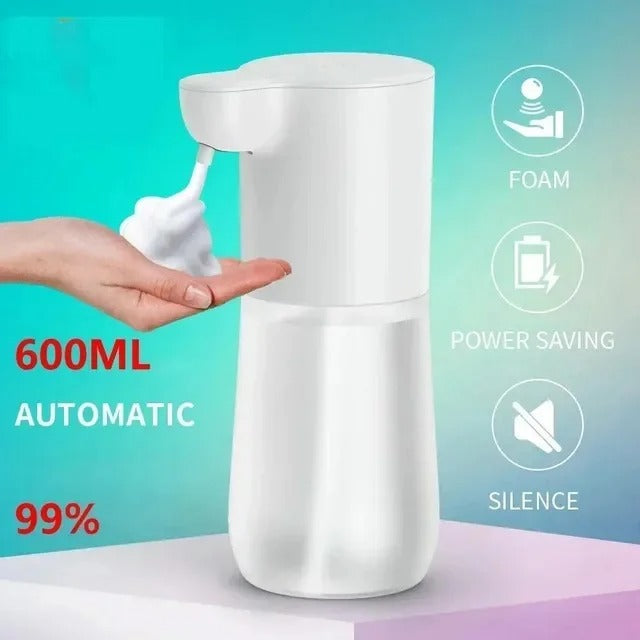 Dispenser di sapone automatico ricaricabile USB 4 modalità di erogazione