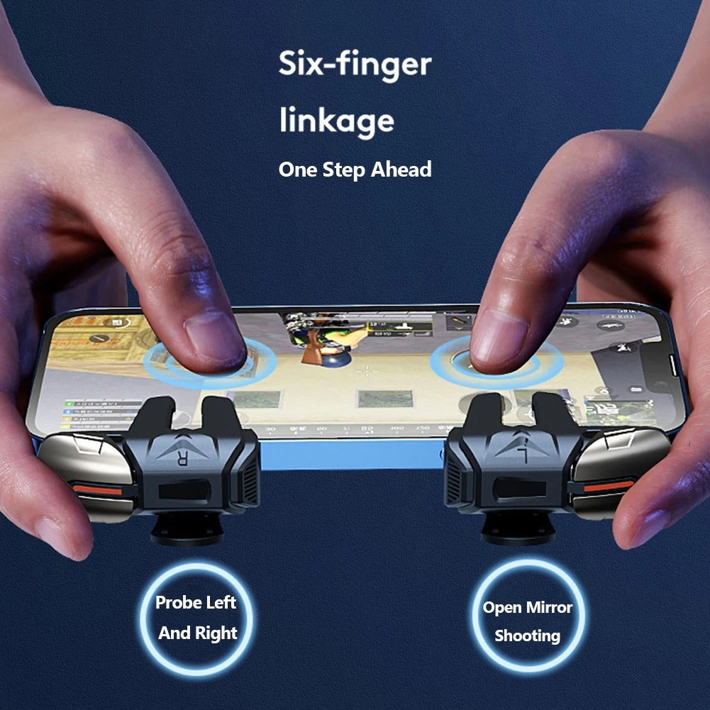 Joystick per Smartphone, 6 Tasti per PUBG e mira precisa