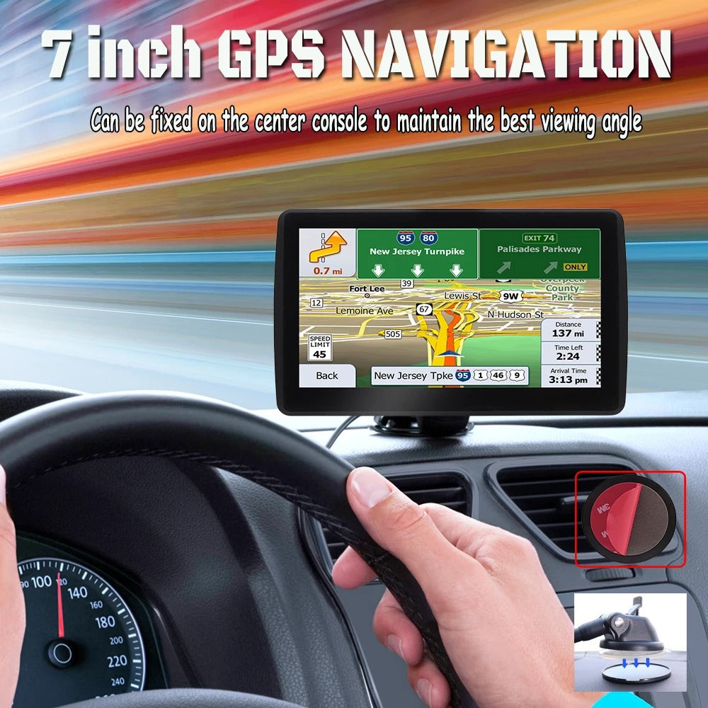 7 -inch GPS navigator for cars and trucks