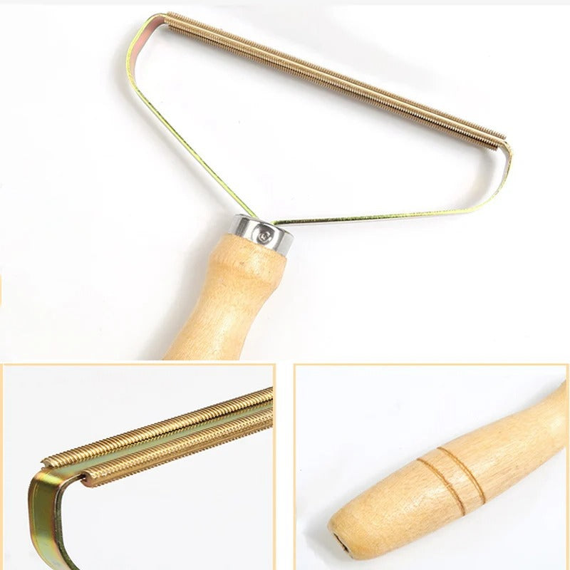Portable brush to remove the hair of animal sofas and clothes