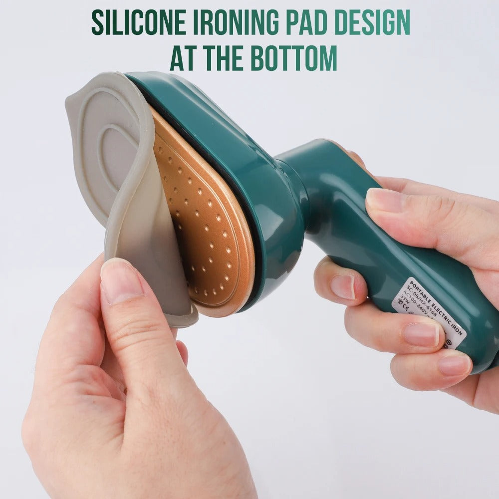 Portable iron mini iron with steam and double temperature from home and travel