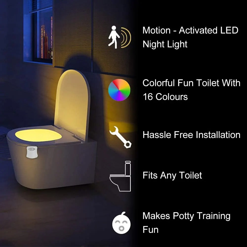 Mini light night light with infrared sensor for bathroom
