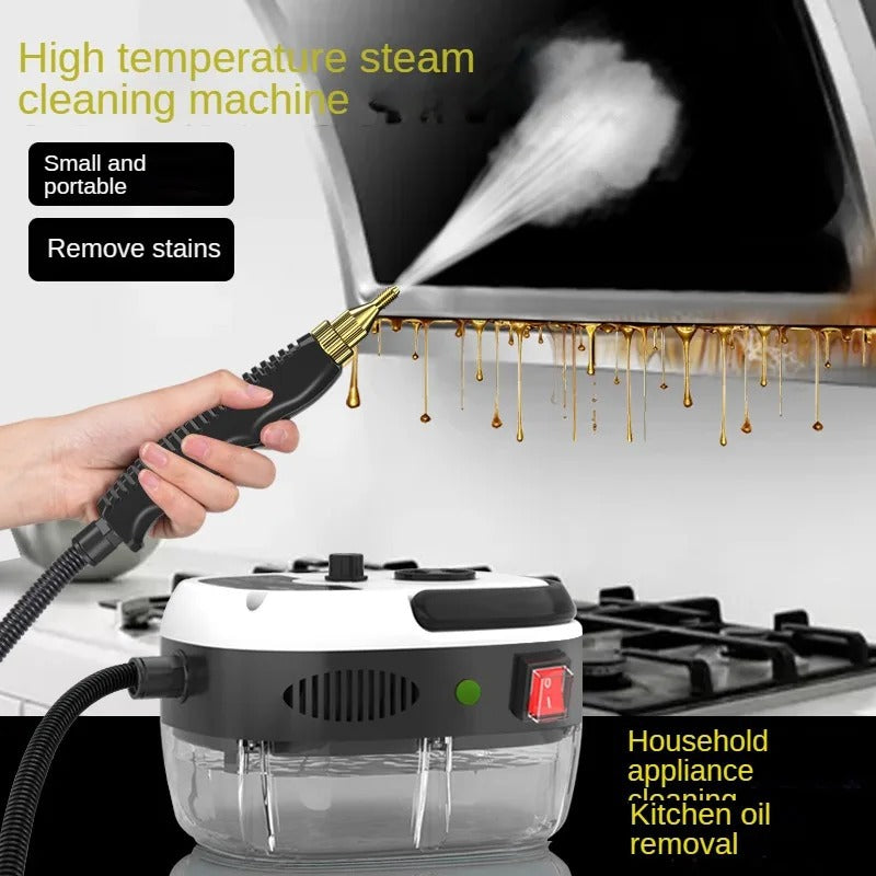 High temperature steam cleaner for home, car and kitchen hood