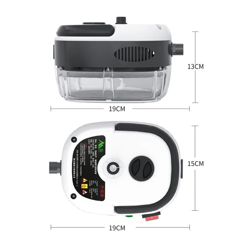 High temperature steam cleaner for home, car and kitchen hood