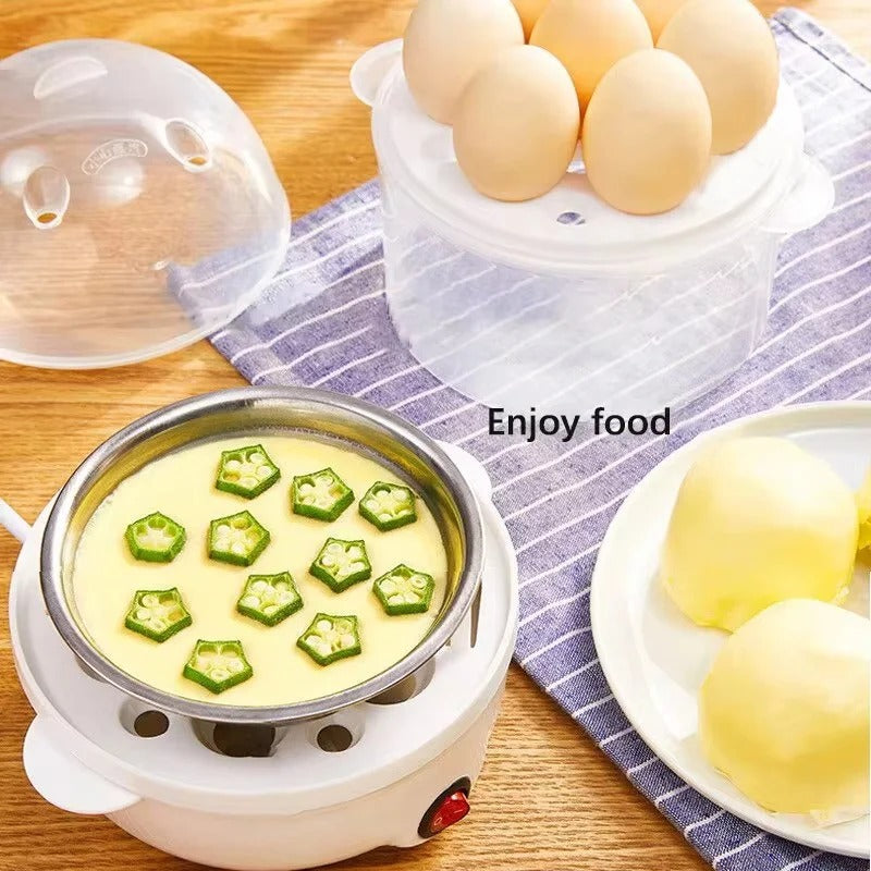 Cuociuova Electric 220V double -layer multifunctional and mini steamer