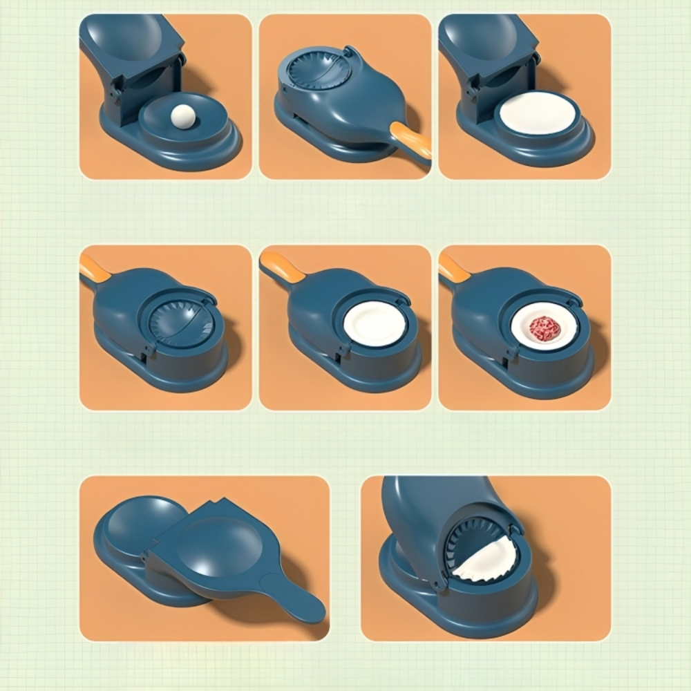 <tc>Homemade Ravioli Mold™ | Manual Press for Dumplings and Stuffed Pasta</tc>