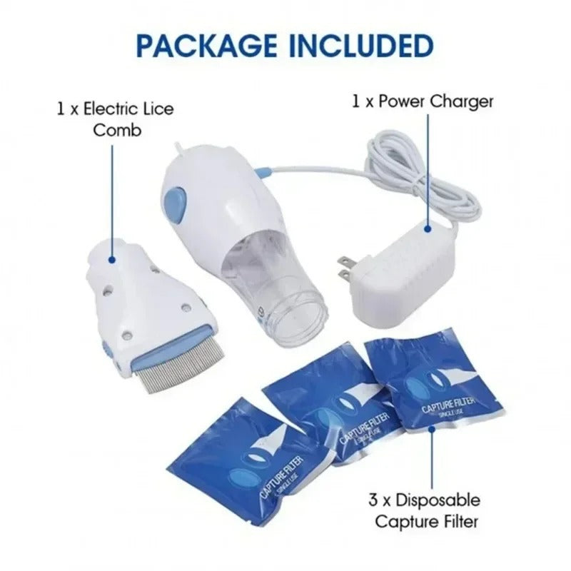 Electric brush for dog and cat 3 in 1 for removal flea and pesticide combs