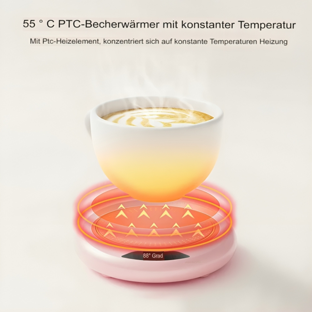 <tc>Electric mug warmer with digital display</tc>