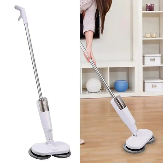 Spin wireless electric mop with USB charging