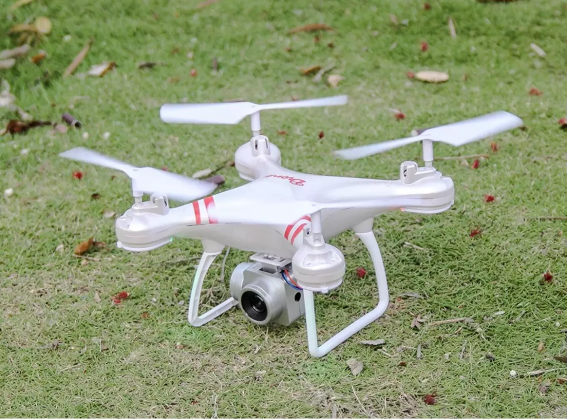 Drone con telecamera  video in 4K, pulsante di ritorno, telecomando Wi-Fi