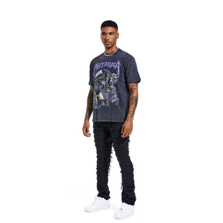 Urban Ripped™ | Jeans Nero con Strappi