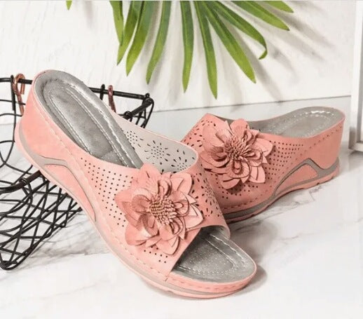 <tc>Women’s Orthopedic Sandals™ | Soft Leather Insole for Summer Comfort</tc>