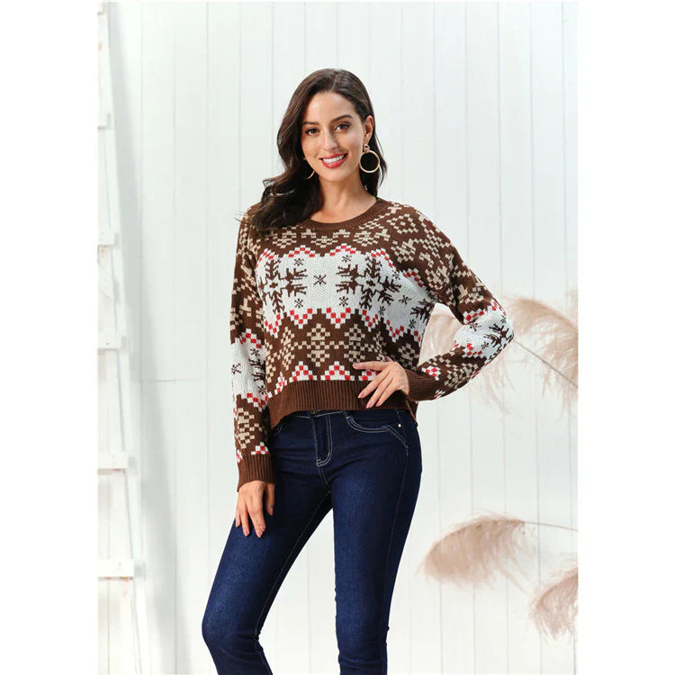 <tc>Women’s Winter Sweater™ | Relaxed Fit Wool Blend Knit</tc>