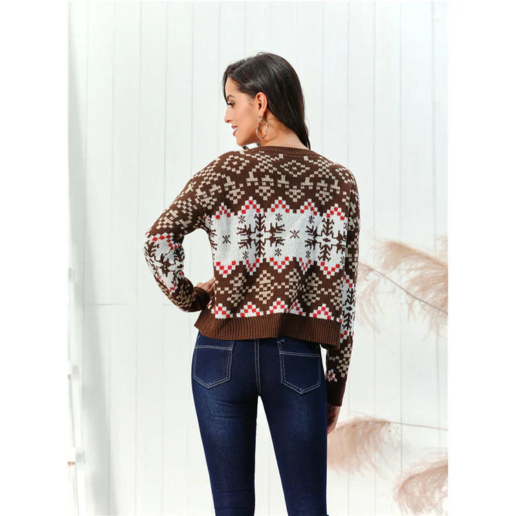 <tc>Women’s Winter Sweater™ | Relaxed Fit Wool Blend Knit</tc>