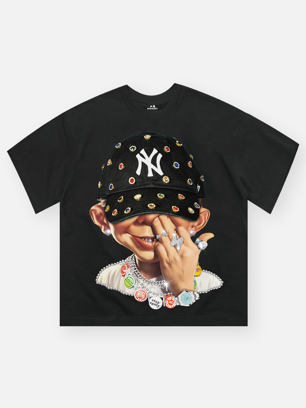 BOUNCE BACK™ | Maglia Oversize con Grafica Bad Boy Custom