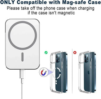 Wireless charger for car support magsafe for iPhone