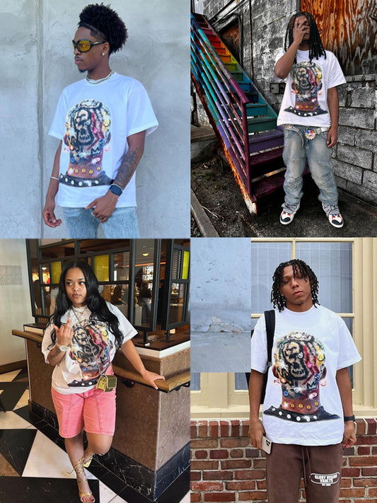 BOUNCE BACK™ | Maglia Crop Streetwear con Grafica Hair & Diamond Art