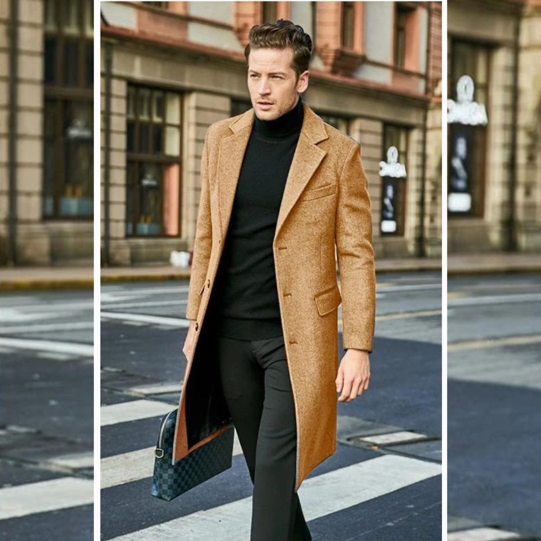 Cappotto Elegante da Uomo | Stile Moderno e Taglio Elegante