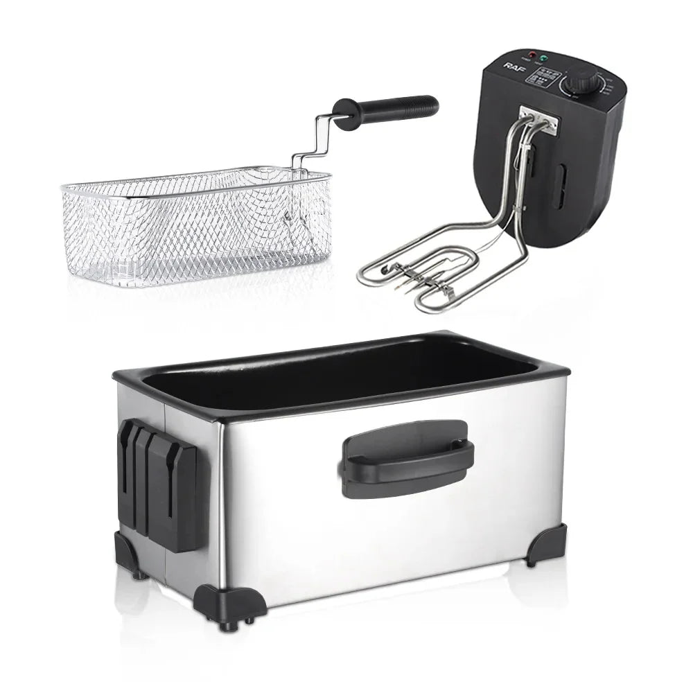 Friggitrice Elettrica Mrofessionale™ | Compatta, Potente e Professionale