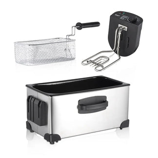 Friggitrice Elettrica Mrofessionale™ | Compatta, Potente e Professionale