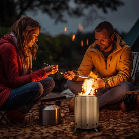 <tc>FireCook™ | All-in-One Outdoor Stove for Warmth and Meals™</tc>