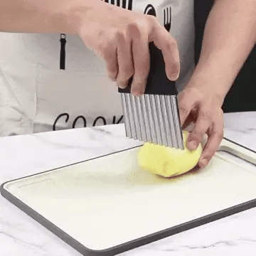 Affetta Patate Zigzag | Taglio Perfetto per Patatine e Verdure