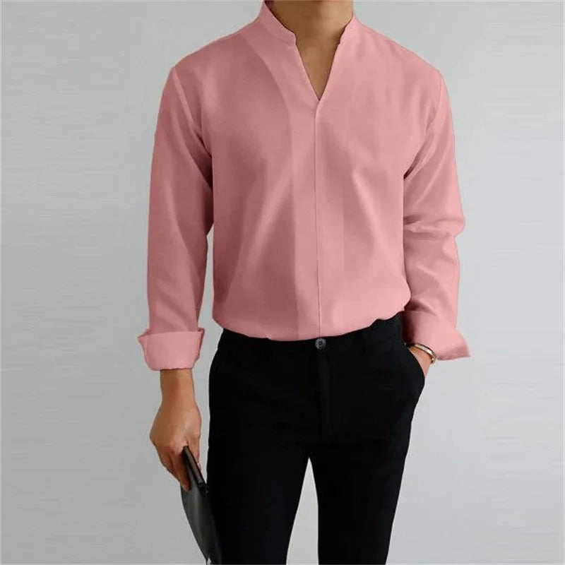 Camicia in Lino Uomo™ | Eleganza Casual e Comfort Garantito