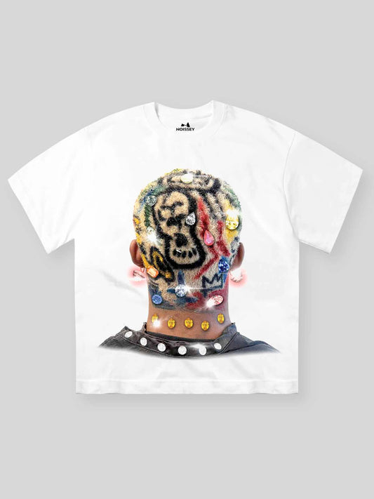 BOUNCE BACK™ | Maglia Crop Streetwear con Grafica Hair & Diamond Art