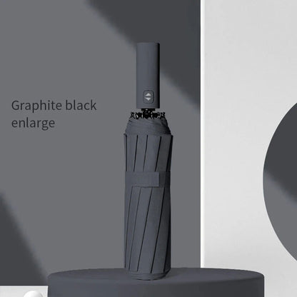 Automatic folding and light umbrella