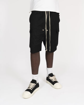 Bermuda Streetwear Neri™ | Chiusura con Zip e Dettagli a Contrasto