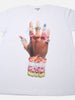 BOUNCE BACK | T-Shirt Streetwear con Stampa Artistica di Anello e Bracciale